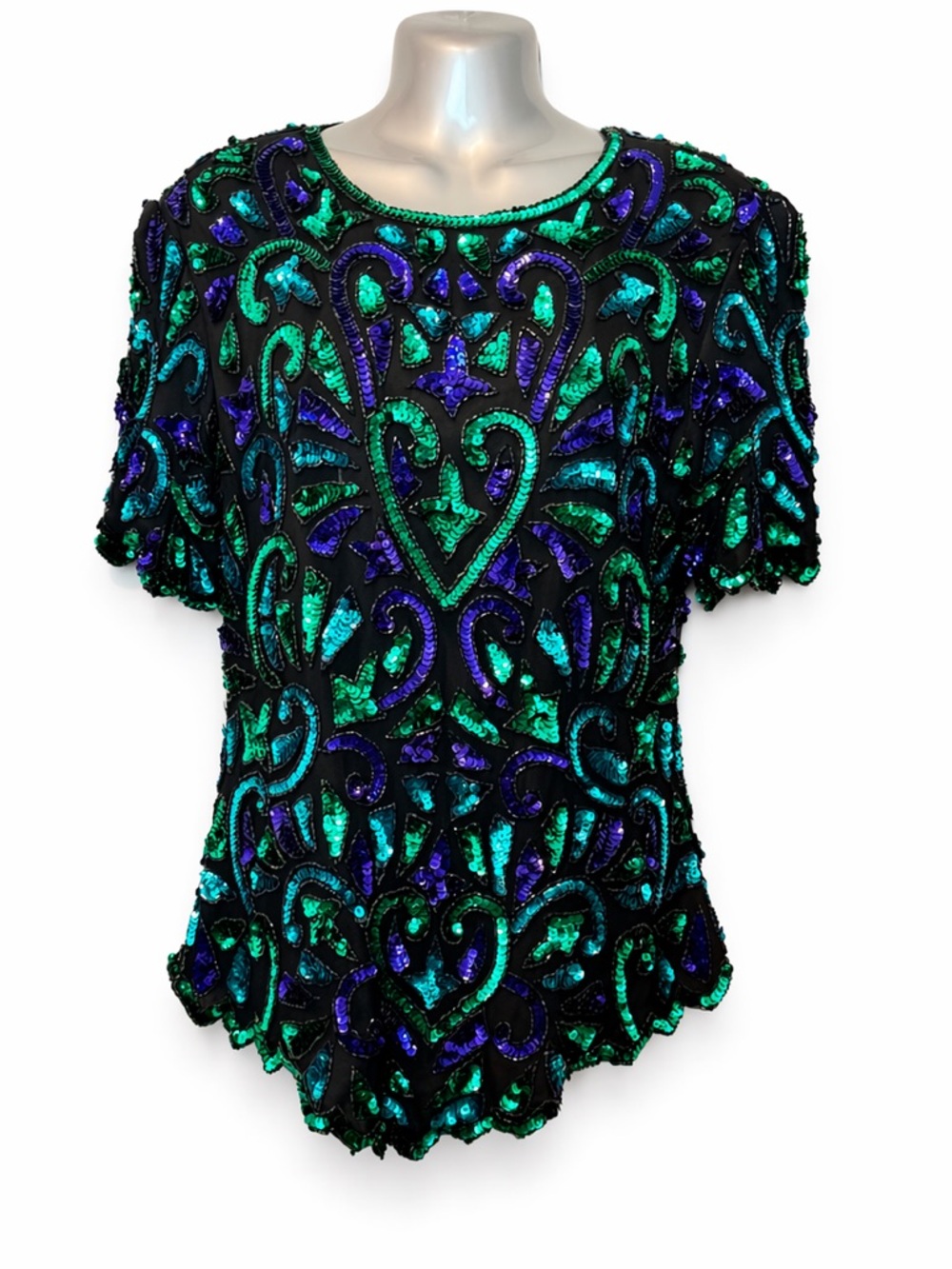 Vintage Stenay‎ Sequin Top